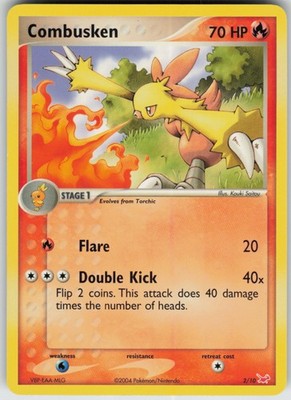 Combusken 2/10 Common NM Regular - EX Trainer Kit 1: Latias & Latios
