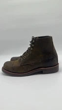 Chippewa L.L.Bean Katahdin Iron Works Engineer cap boots Leather Men’s 8 D Brown