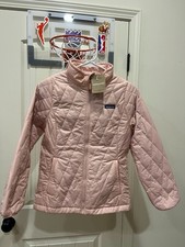 Patagonia Kids Nano Puff Insulated Diamond Quilted Jacket-Girls Large 12 Pink