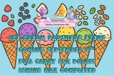 Ice Cream Event Partner | Rush Full Carry Service 80K | 9th Sept ✅ 35Mins Max