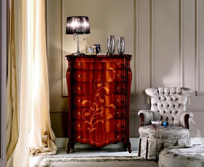 Italienische Möbel Anrichte Schubladen Schrank Anrichten Sideboard Hochschrank - Bild 1 von 4