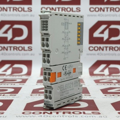 EL6021 | Beckhoff | Serial Interface, 1 Channel, 500V, 170mA, E Bus, Used