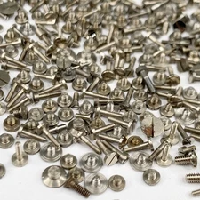 100 Watch Screws Pocket Wrist Parts Watchmaker Repair Assorted Job Lot Steampunk
