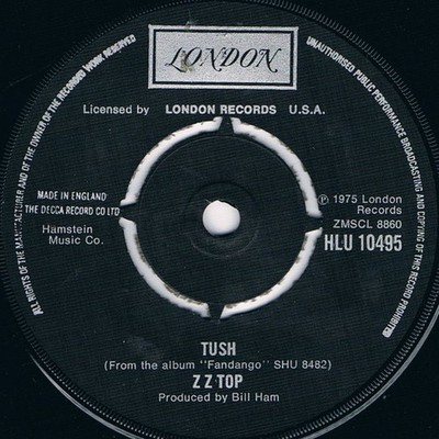 ZZ Top - Tush (7'', Single)
