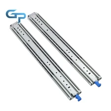 500lb Capacity Locking Drawer Slides 24" Heavy Duty Ball Bearing Glides