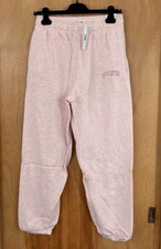 Victoria's Secret PINK Fleece Campus Sweatpants Heather Pink NWT Size S NWT