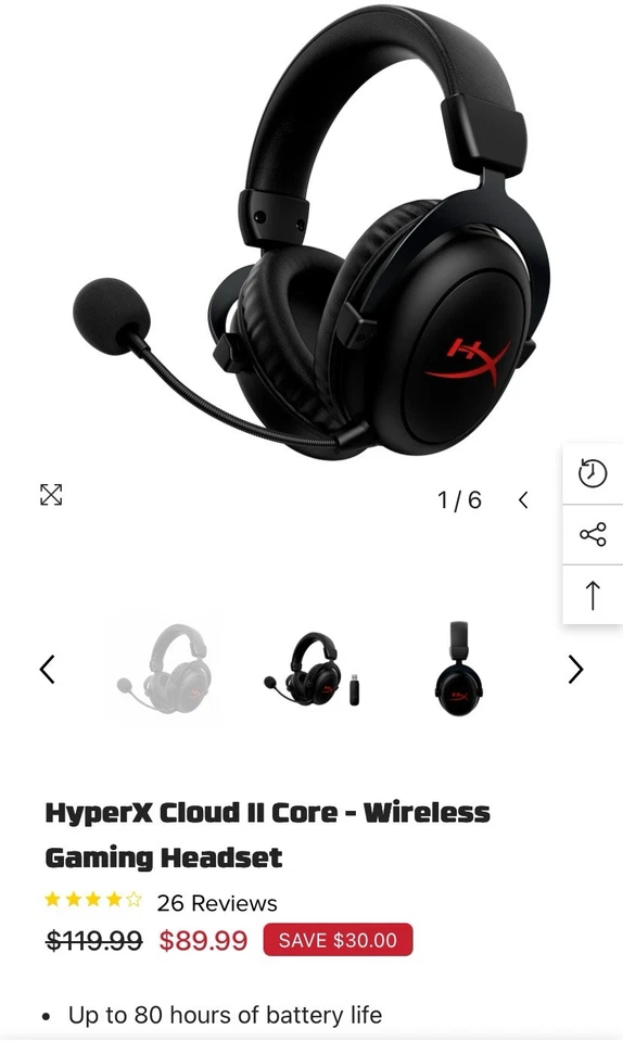 MSI VR Ready pc with 32 inch Samsung curved monitor  & Hyper X accessories - Image 3 of 4