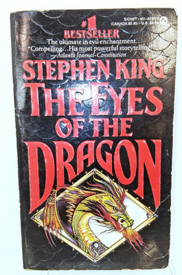 The Eyes of the Dragon By Stephen King 1988 Paperback 1st/1st Signet Printing