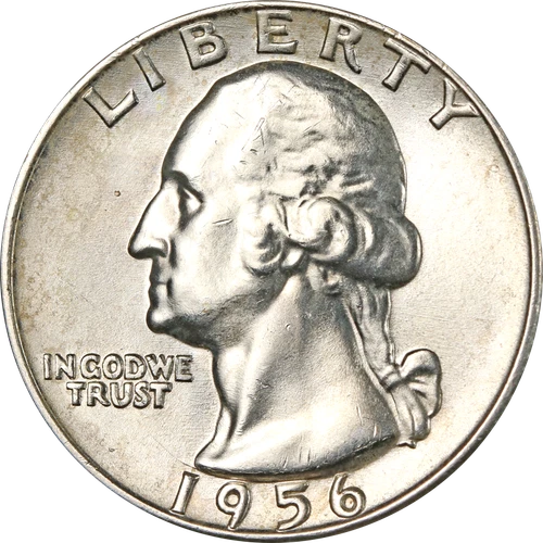 1956-D Washington Quarter