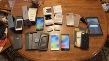 Random Tech Lot - iPhones, Amazon Fire HD 8 tablet, Galaxy earbuds  Accessories