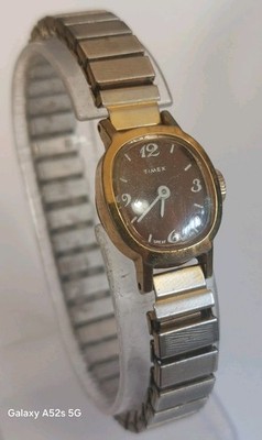 Schöne Vintage Timex Damen Mechanische Uhr für Reparaturen 