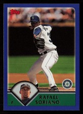 Rafael Soriano 2003 Topps #554 Seattle Mariners Baseball Card