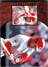 1996 Select Barry Larkin #32 Cincinnati Reds Pinnacle MLB Baseball Card HOF SS