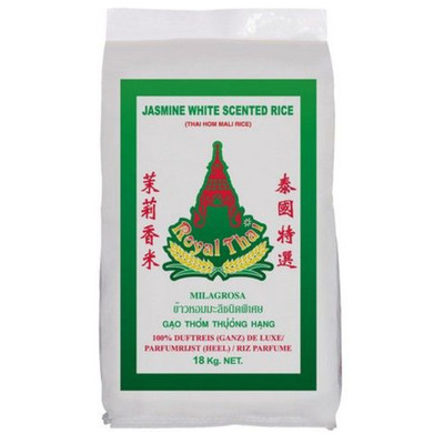 Royal Thai Rice Jasmin Reis Milagrosa Gao Thom Langkorn Duftreis 18kg