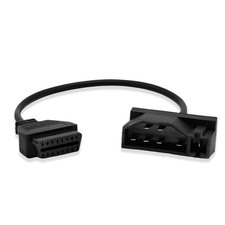 OBD1 to OBD2 Adapter Cable for Ford Vehicles OBD2 16Pin to OBD1 7Pin OBDII Ca...