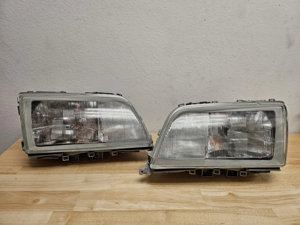94-00 MERCEDES BENZ CLASE C STOCK ESTILO CARCASA 6 PINES FAROS W202 CRISTAL C280 Foto 3 de 4