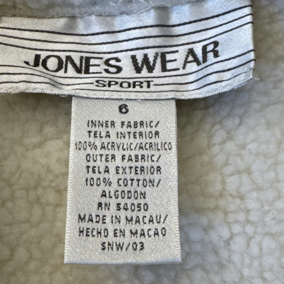 Винтажный Boho/Grannycore/Cottagecore цветочный Jones носить вельвет шерпа с подкладкой жилет SZ6 - Изображение 3 из 4