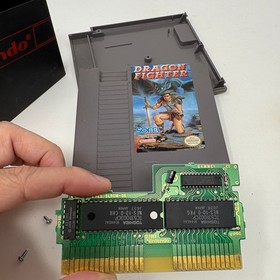 Dragon Fighter (NES Nintendo) Authentic Catridge Only - Tested Great condition!