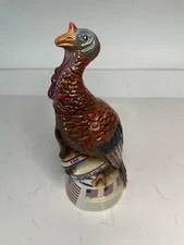 Austin Nichols Wild Turkey 101 Proof Ceramic Decanter Bottle #5 Limited Edition