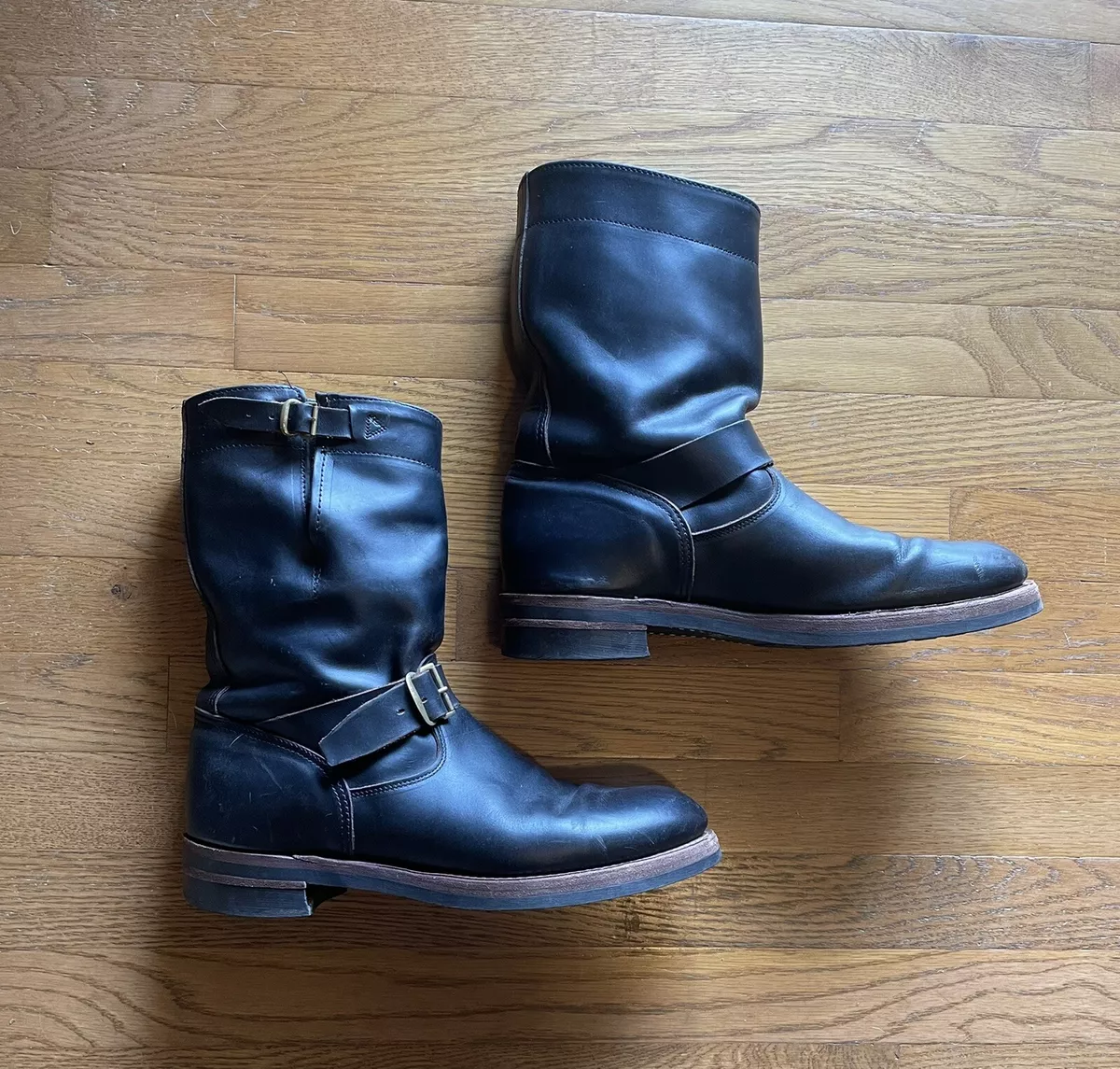 貴重！USA製 Julian boots エンジニアブーツ RRL US9.5-