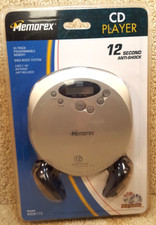 Sealed Memorex Model MD6115 Personal Portable CD Player 12 Second Anti-Shock