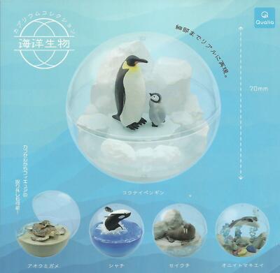 QUALIA クオリア Fruit Yokai Mascot Figure Set of 5 Complete Qualia Capsule Toy New