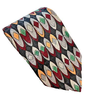 BRIXTON, LTD. Men's Silk Tie Made by Hand in America 57''