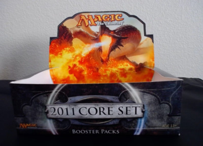 MTG - 2011 CORE SET (M11) - EMPTY BOOSTER BOX - VINTAGE OOP - GREAT ...