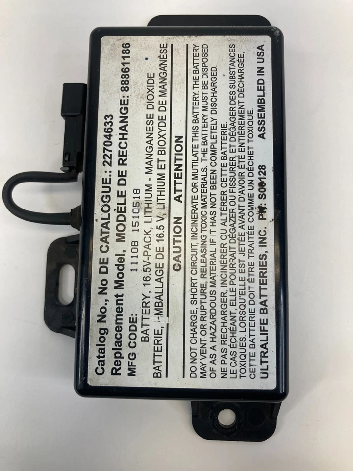 2009-2011 Chevrolet Aveo Aveo5 Backup Control Battery Module Unit 22704633 OEM Foto 4 de 4