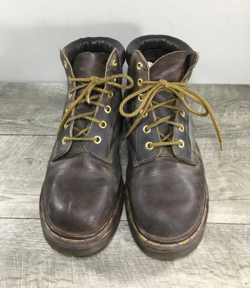 Botas de combate Dr. Martens 939 Ben Crazy Horse de cuero marrón para hombre UK 8 US 9 de colección Foto 3 de 4