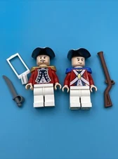 Lego Pirates of the Caribbean King George's Officer and Soldier Minifigure 4193