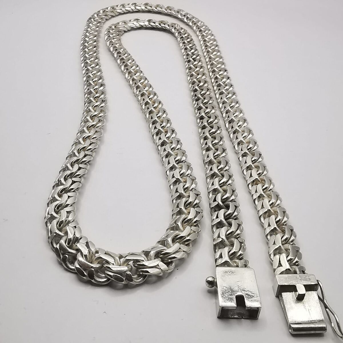 Heavy 104 Grams!! Huge Sterling Silver Coin Silver Hand Carved Bracelet Heavy 104 Grams!! Huge Sterling Silver Coin Silver Hand Carved Bracelet