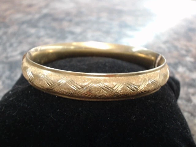 Ebay 14k on sale gold bangle bracelet