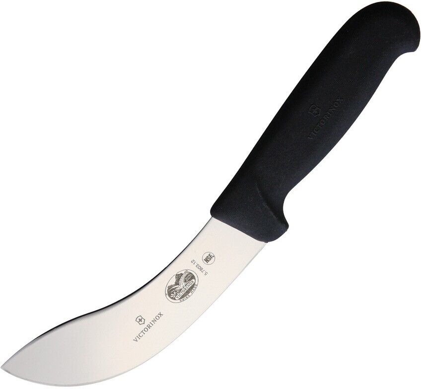 Victorinox Skinner Kitchen Knife 5" Stainless Blade Black Fibrox Handle 40535