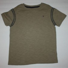 Tommy Hilfiger Boy's Green Color T-Shirt Short Sleeve Tee Top size 5