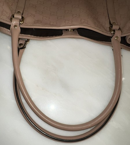 BORSA GUCCI JUMBO JOY AUTENTICATA GUCCISSIMA ROSA MALVA USATA IN OTTIME CONDIZIONI - Foto 8 di 13