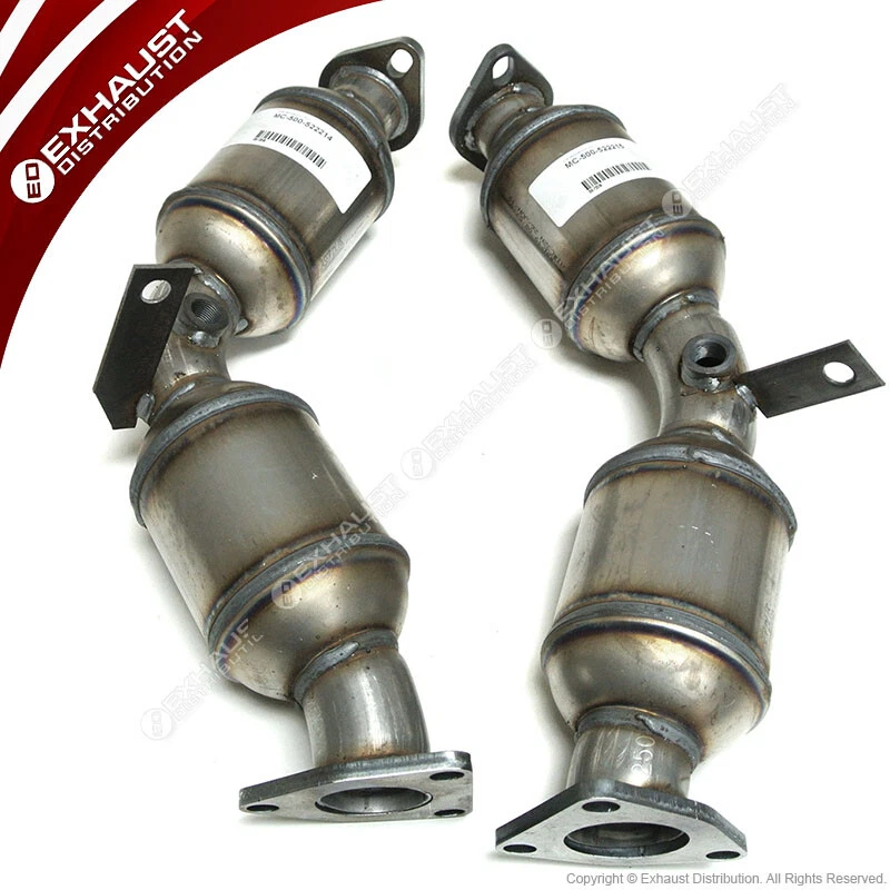 Convertidor catalítico ajuste directo Fit Infiniti FX35 3,5 L 2003-2008 2 PIEZAS  Foto 2 de 4