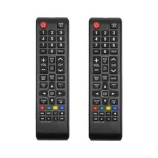 Paquete de dos nuevos controles remotos universales para TODOS los televisores inteligentes Samsung LCD LED HDTV 3D