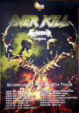OVERKILL 2023 TOUR - orig. Concert Poster - Konzert Plakat - DIN A1