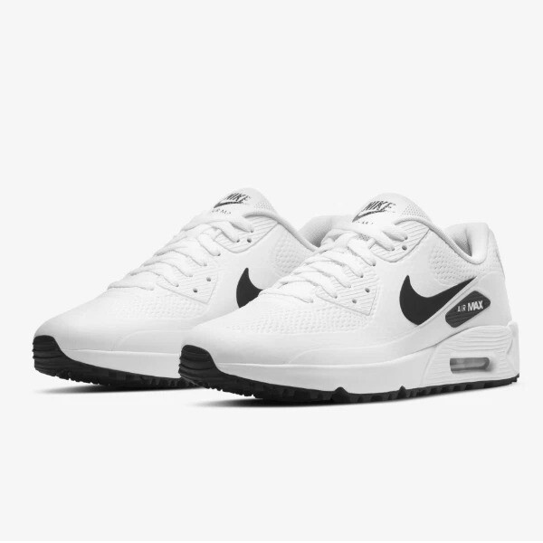 Nike Air Max 90 Golf White Black CU9978-101 Men's US3-14 NEW — product photo 3 of 10
