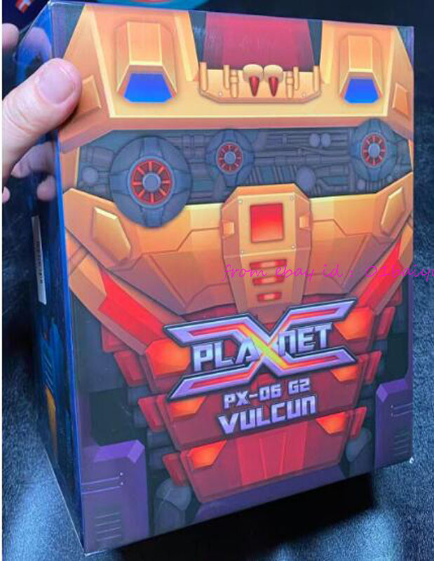 Perfect Planet X Px-06 Vulcun Px-C06 Grimlock G2 Biue Out Of