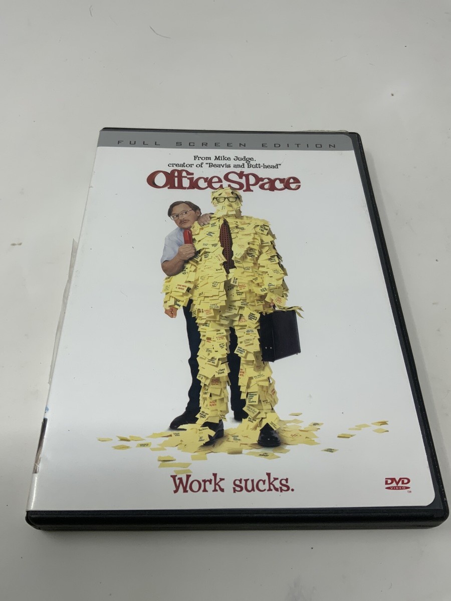 Office Space (DVD, 2002, Full Frame) 24543044994|