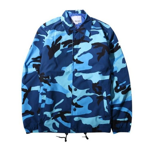Men's Outwear Jacket Military Camouflage Hip Hop Outdoor Occident Long sleeve - Picture 5 of 27