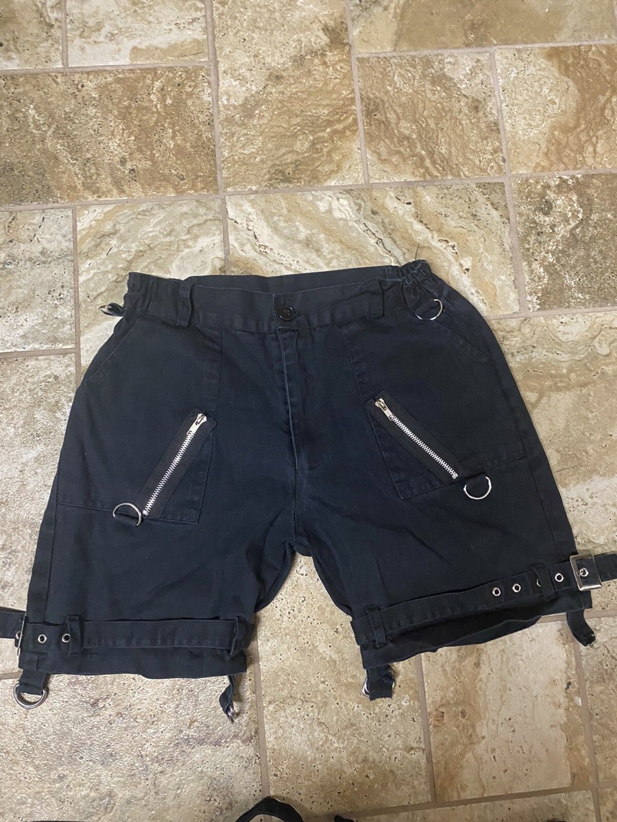 パンツ S BLACK THEREDTHREAD S cow short pants THEREDTHREAD / ザレッドスレッド】S cow short pants
