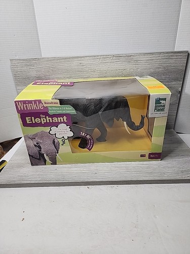RARE...2000 Wow Wee Toys Animal Planet Wrinkles The Elephant Animaltronic NOS - Picture 15 of 15