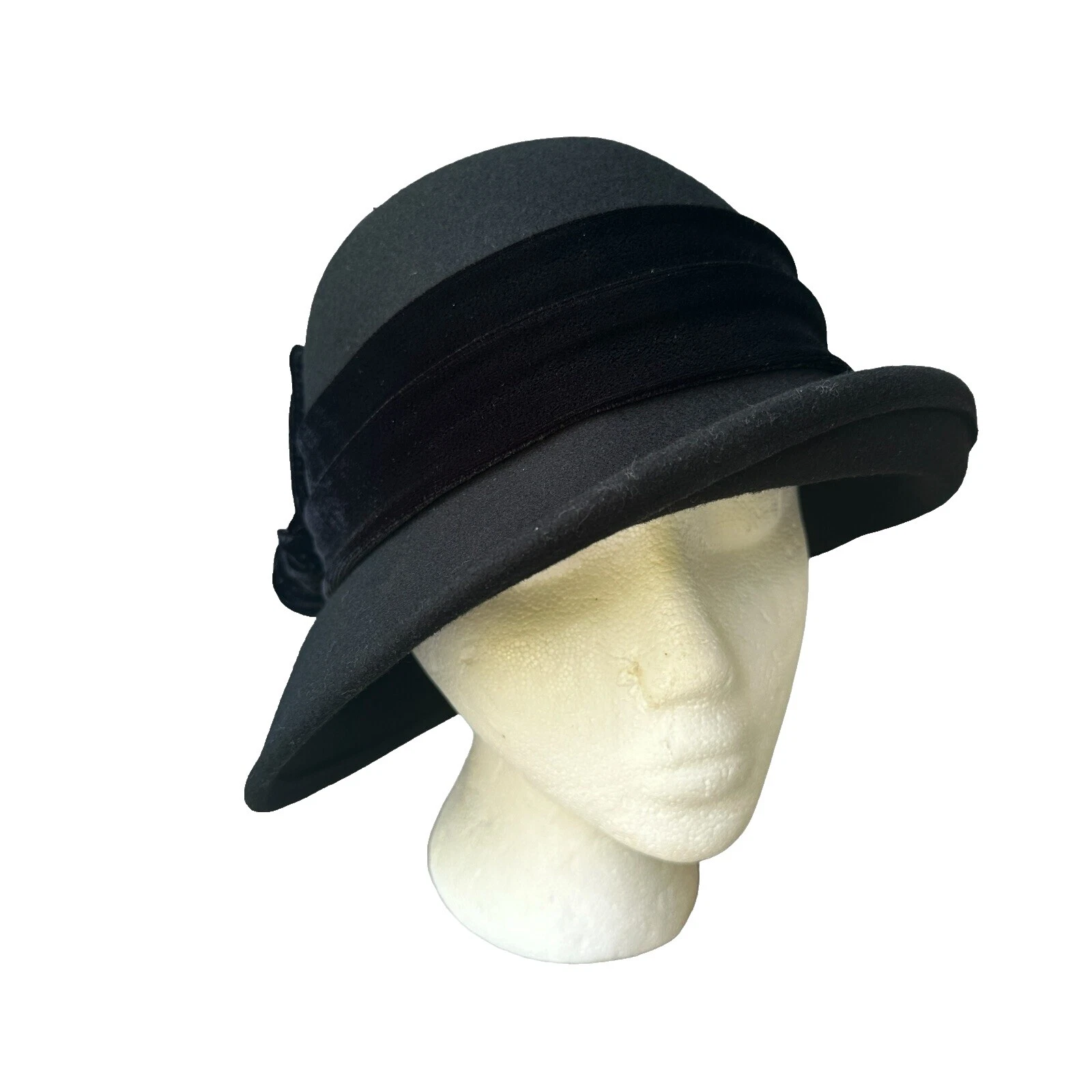 Sombreros vintage eveningwear 100% lana para Mujeres