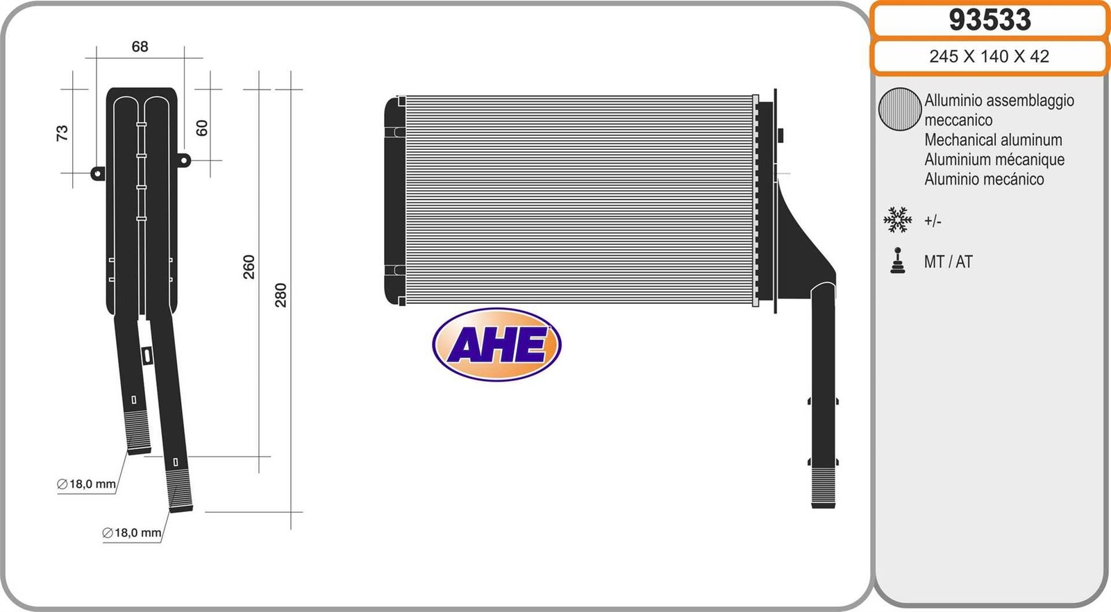 Radiateur de chauffage Saxo 1.5D Peugeot 106 aérotherme habitacle anti-buée