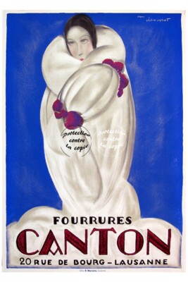 KANTON PELZ RF239 - POSTER HQ 50x70cm eines VINTAGE POSTERS