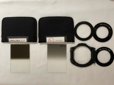 Lee filters 100mm×150mm .9ND Grad Hard,  .6ND Grad Soft, Cokin Z Pro & Rings