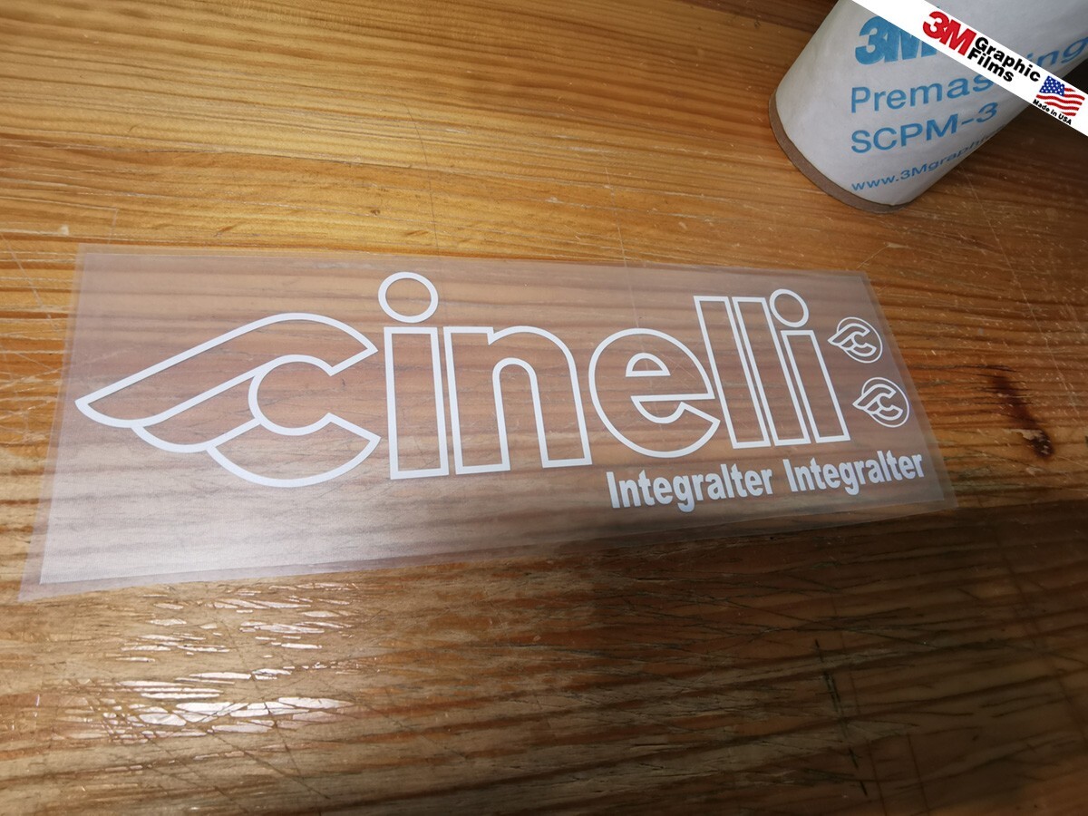 Cinelli Integralter handlebar stem decal set sticker adesivi